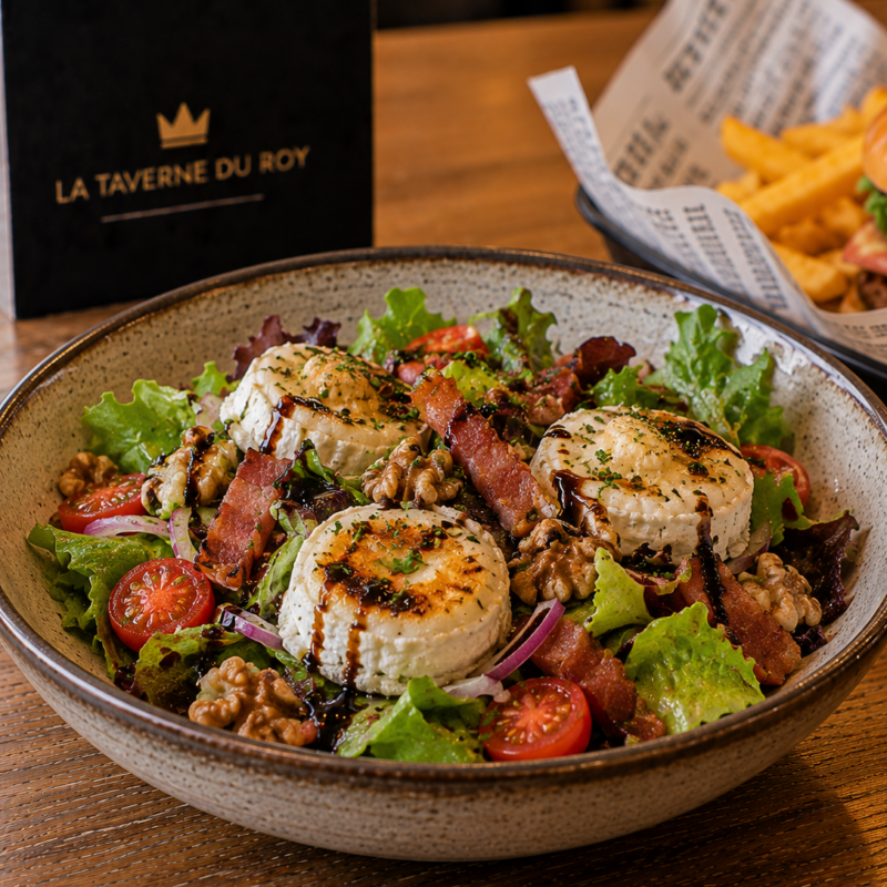 Salade de crottin de Chavignol