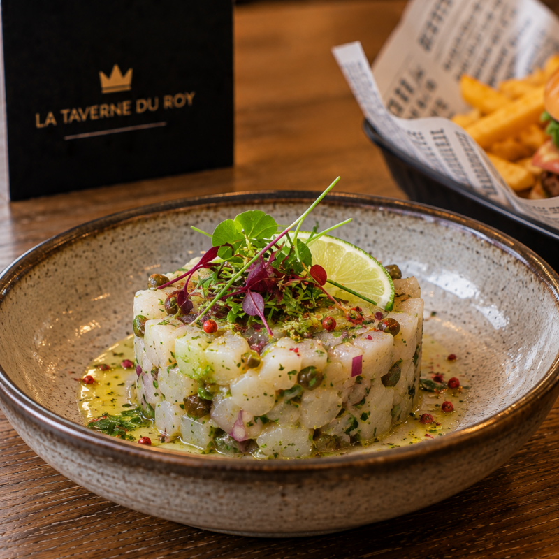 Tartare de cabillaud